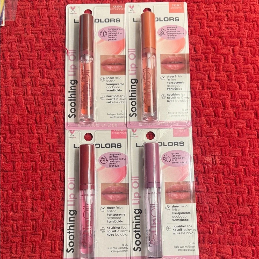🥰🥰 L.A. COLORS Soothing Lip Oil Set 🥰🥰